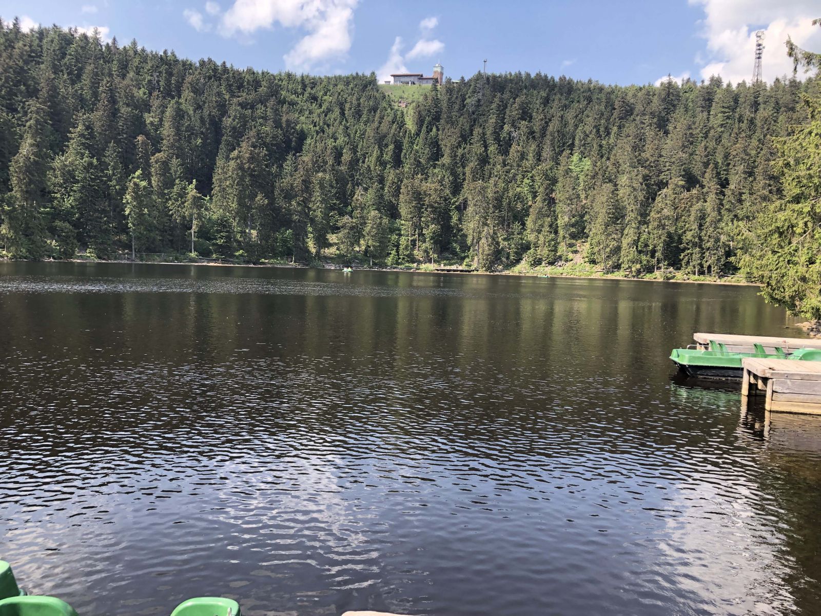 One of many pretty lakes in the Schwarzwald